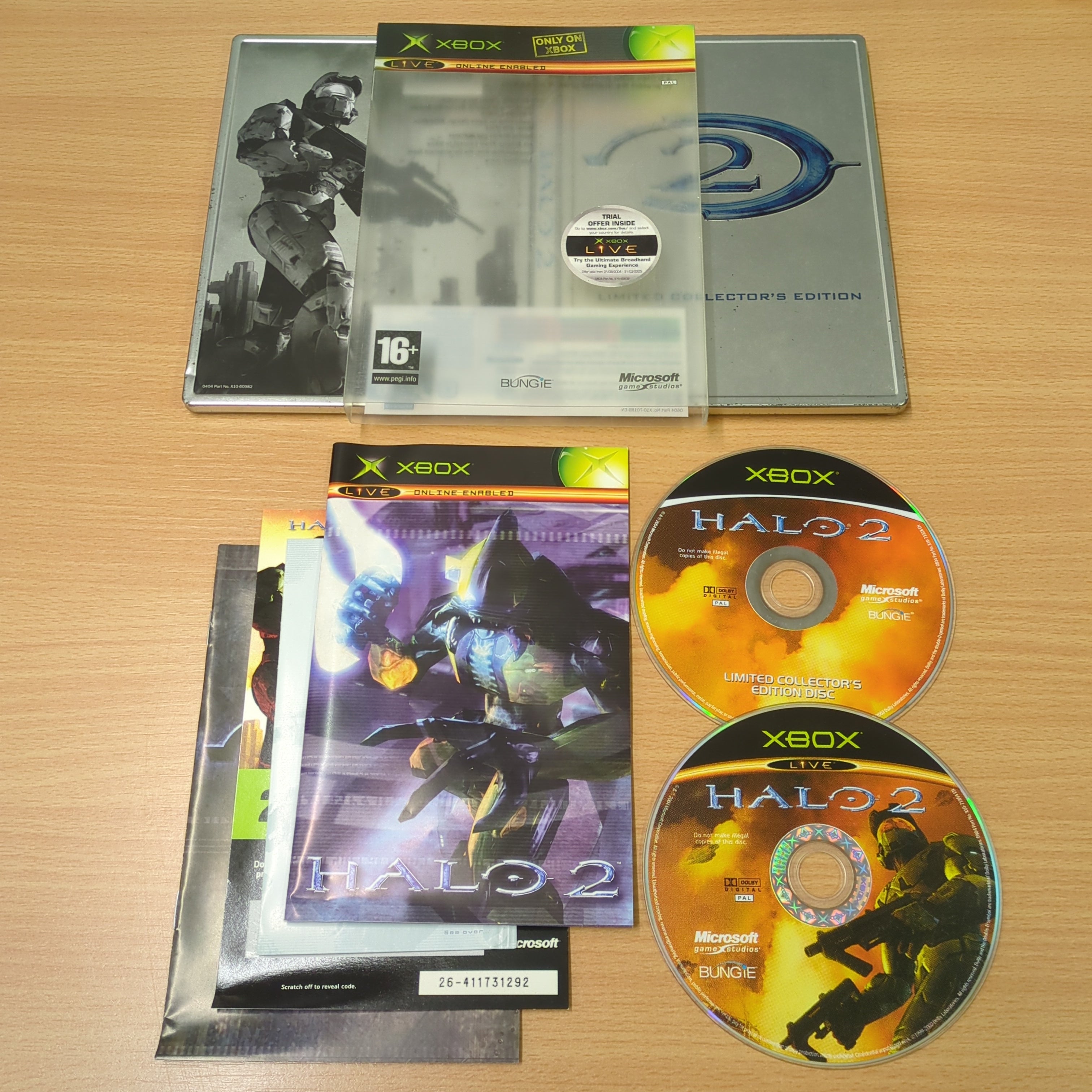 Halo 2 (Limited Collector's Edition) original Xbox game Halo 2 (Limited Collector's Edition) original Xbox game